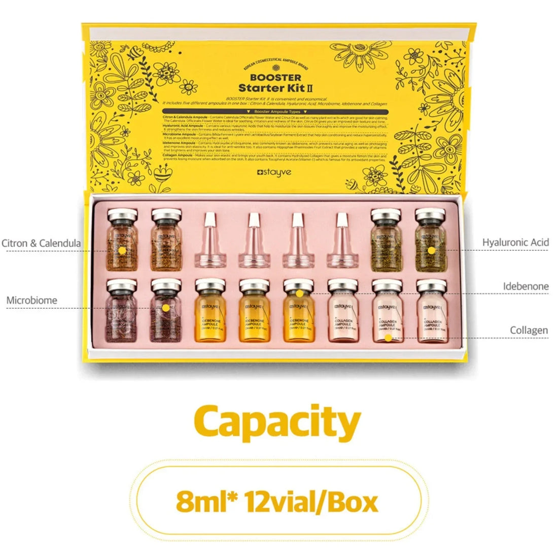 Stayve Booster Starter Kit Ⅱ 12X8ml